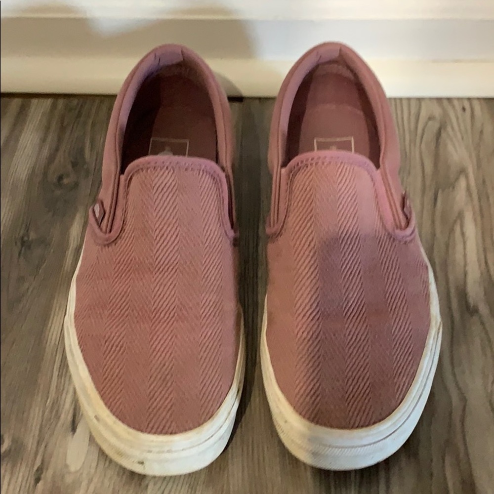 Pink Vans size 6